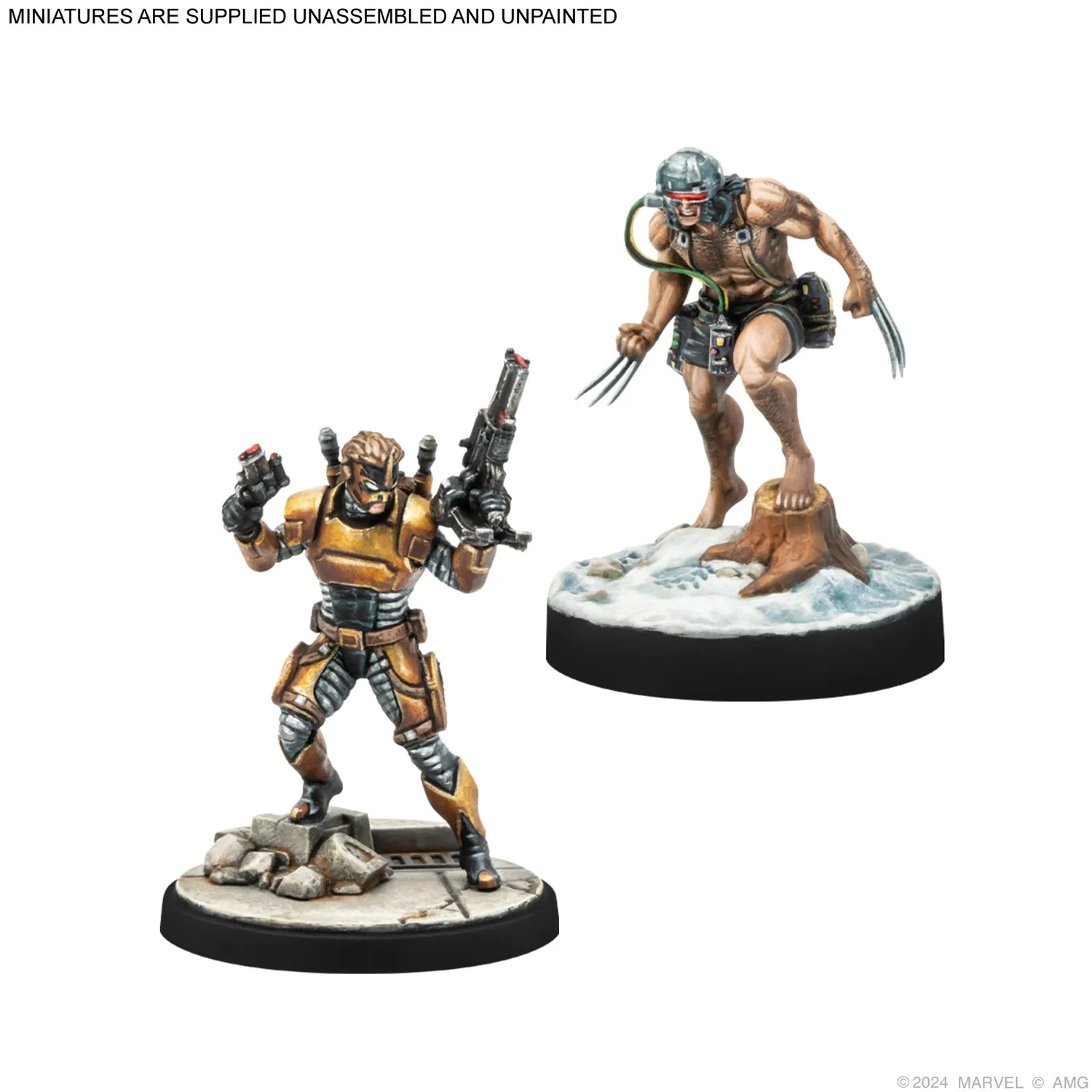 Marvel Crisis Protocol Weapon X & Maverick Charakter Pack