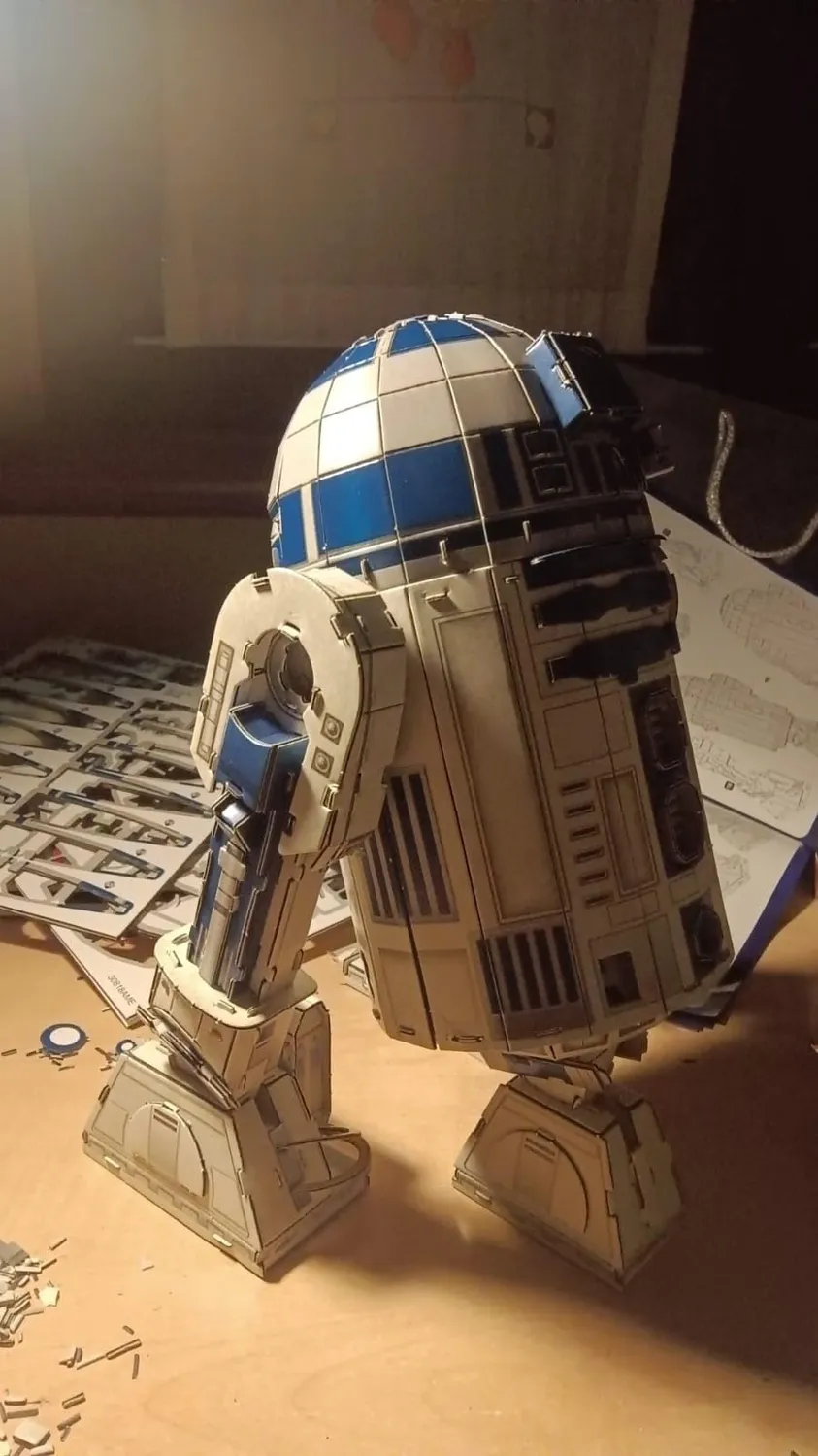4D Build Star Wars R2-D2 3D-Puzzle 201 Teile