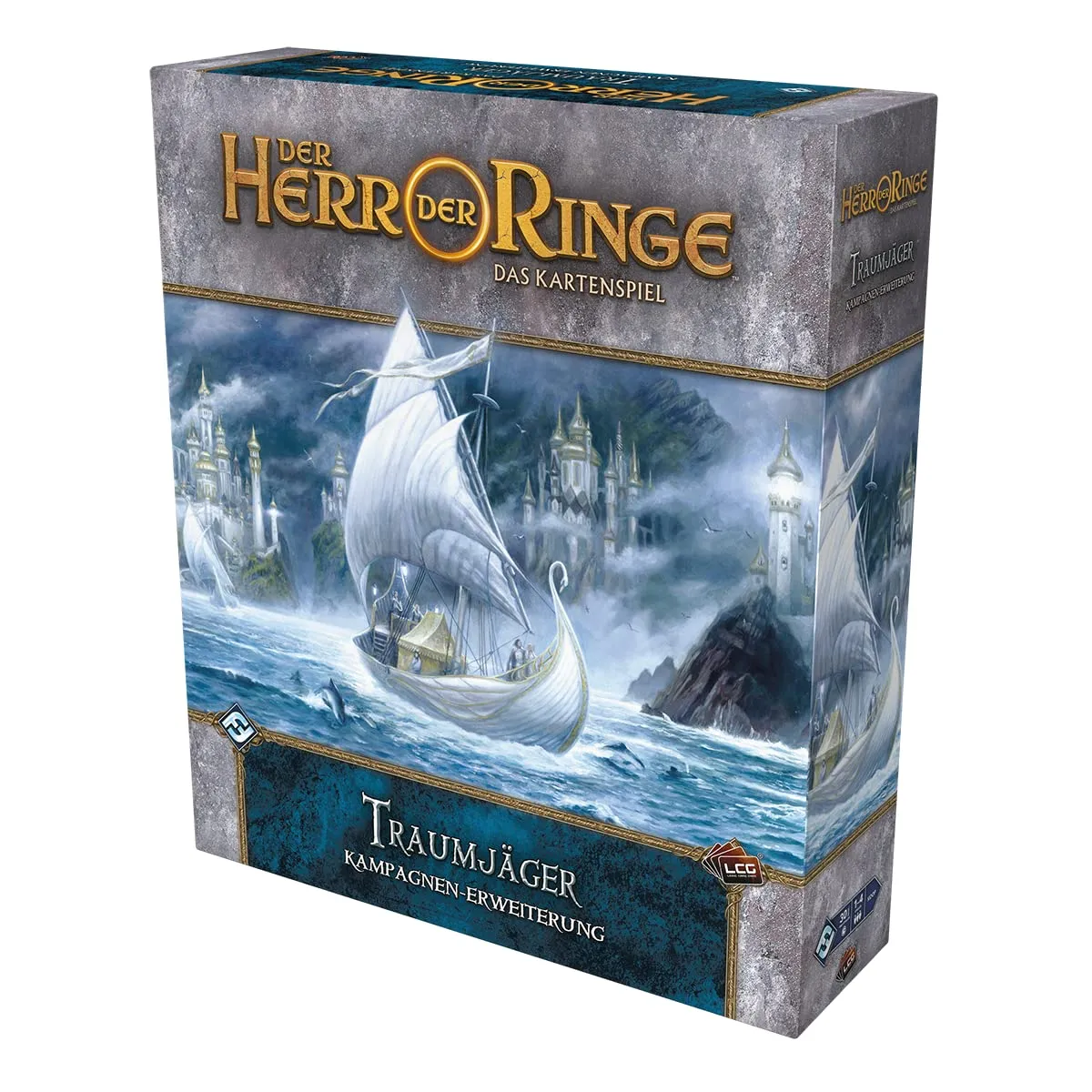 Asmodee Herr der Ringe Kartenspiel Traumjäger Kampagnenerweiterung deutsch 9 Szenarien