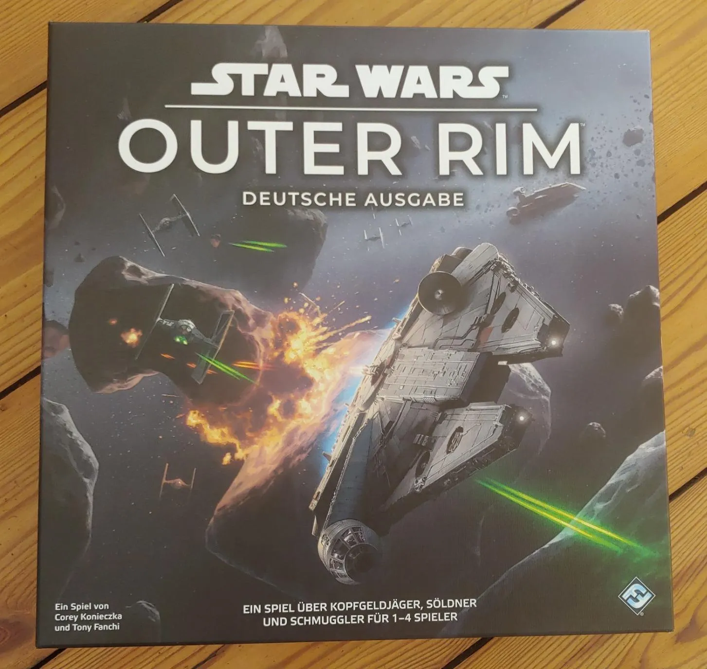 Fantasy Flight Star Wars Outer Rim Grundspiel Brettspiel 1-4