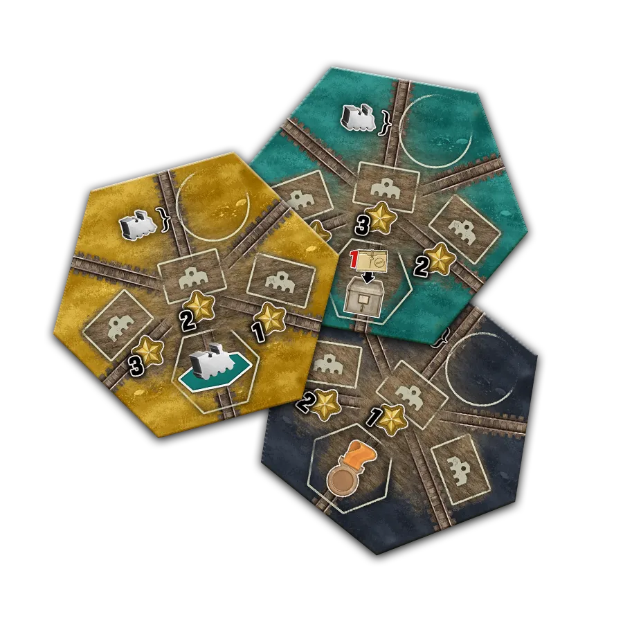 Cranio Creations Oil Rock Far Regions Erweiterung Promo-Tiles