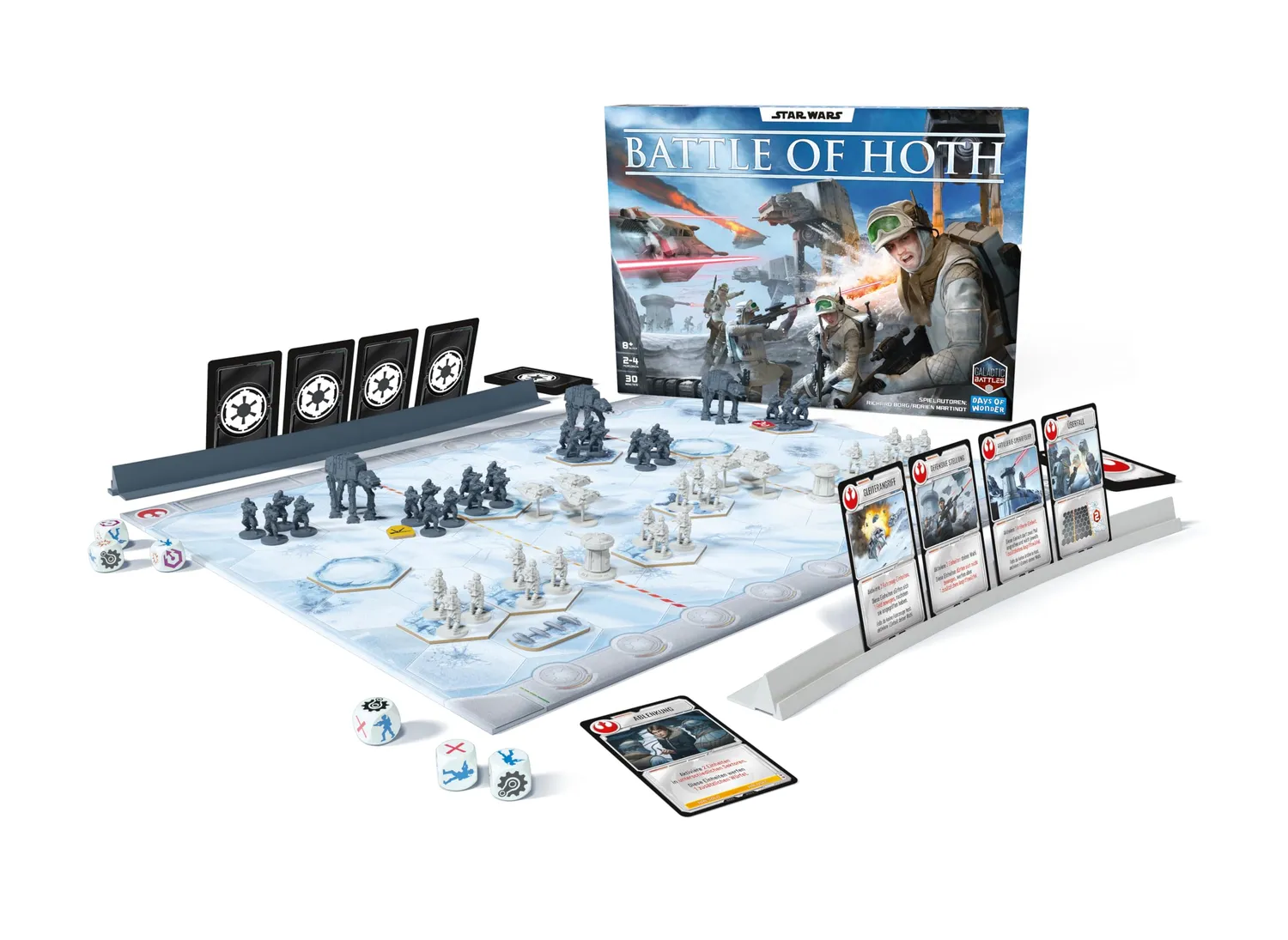 Star Wars Battle of Hoth Strategiespiel mit 74 Figuren