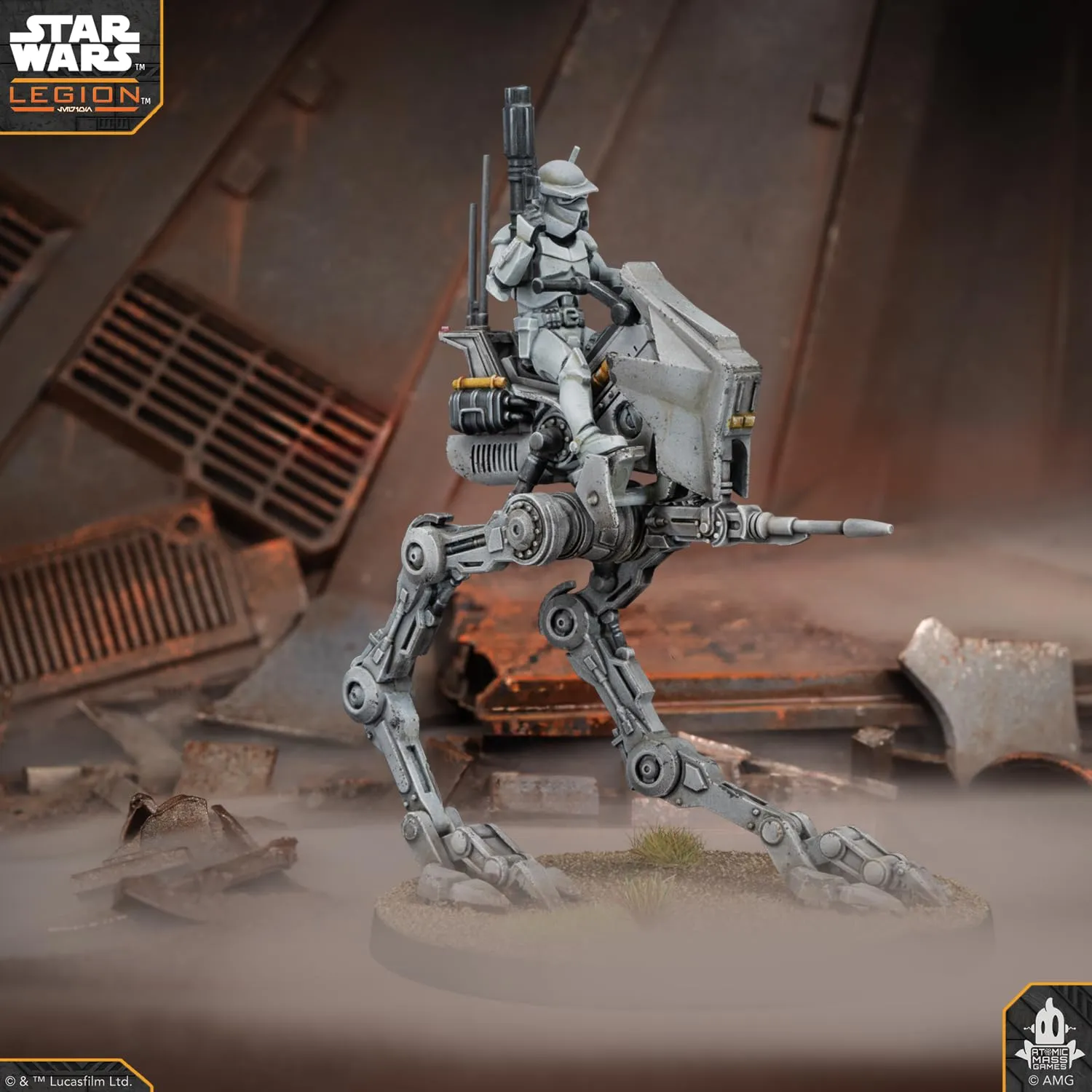 Star Wars Legion Republic AT-RT Erweiterung Tabletop Multilingual