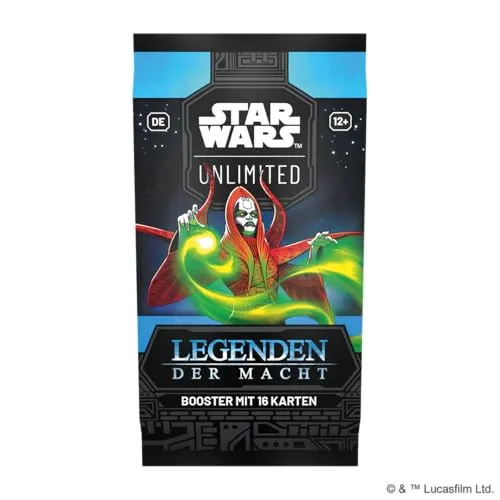 Asmodee Star Wars Unlimited Legenden der Macht Booster Jedi Sith