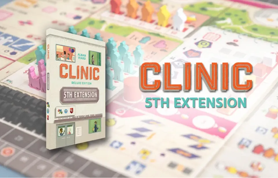Capstone Games Clinic Expansion 5 Erweiterung Brettspiel