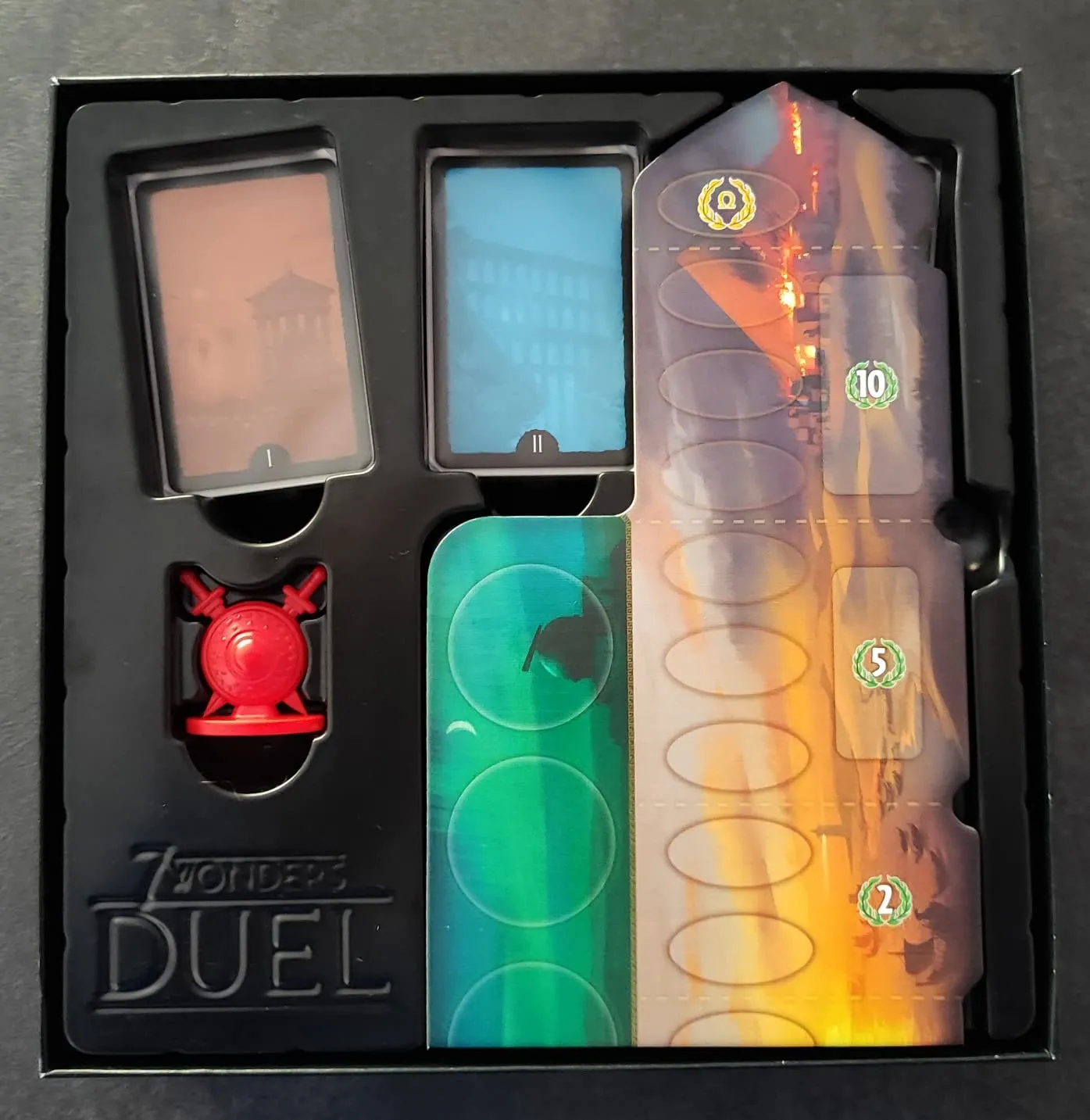 7 Wonders Duel Grundspiel Strategiespiel 2 Spieler Deutsch