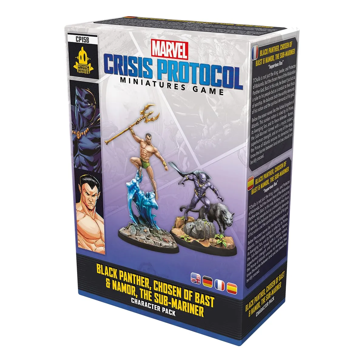 Marvel Crisis Protocol Black Panther Namor Miniaturen-Erweiterung