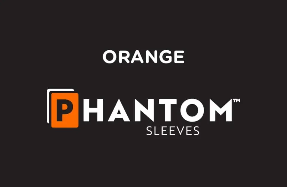 Capstone Games Phantom Sleeves Orange Kartenhüllen Square
