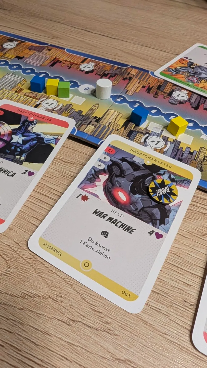 Asmodee Marvel Duell In New York Kartenspiel 2 Spieler