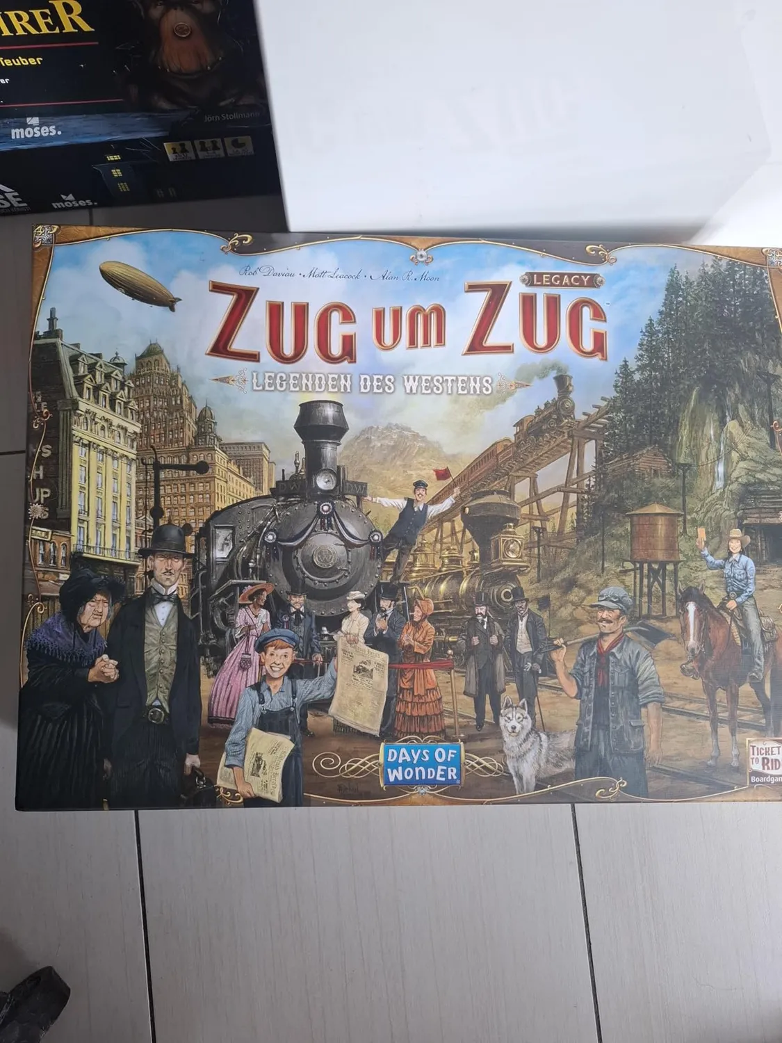 Days of Wonder Zug um Zug Legacy Legenden des Westens Spiel