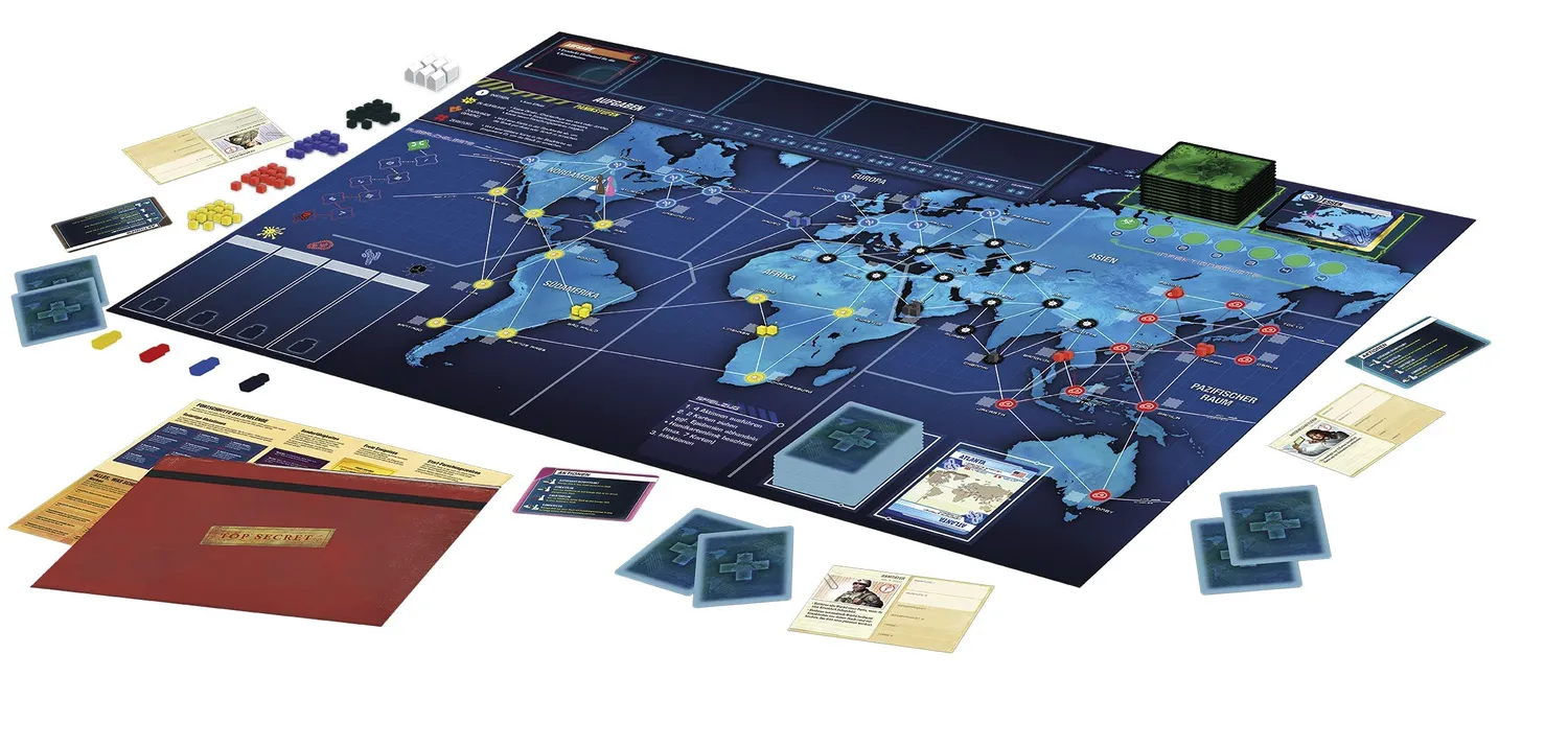 ZMan Pandemic Legacy Season 1 Brettspiel blau deutsch