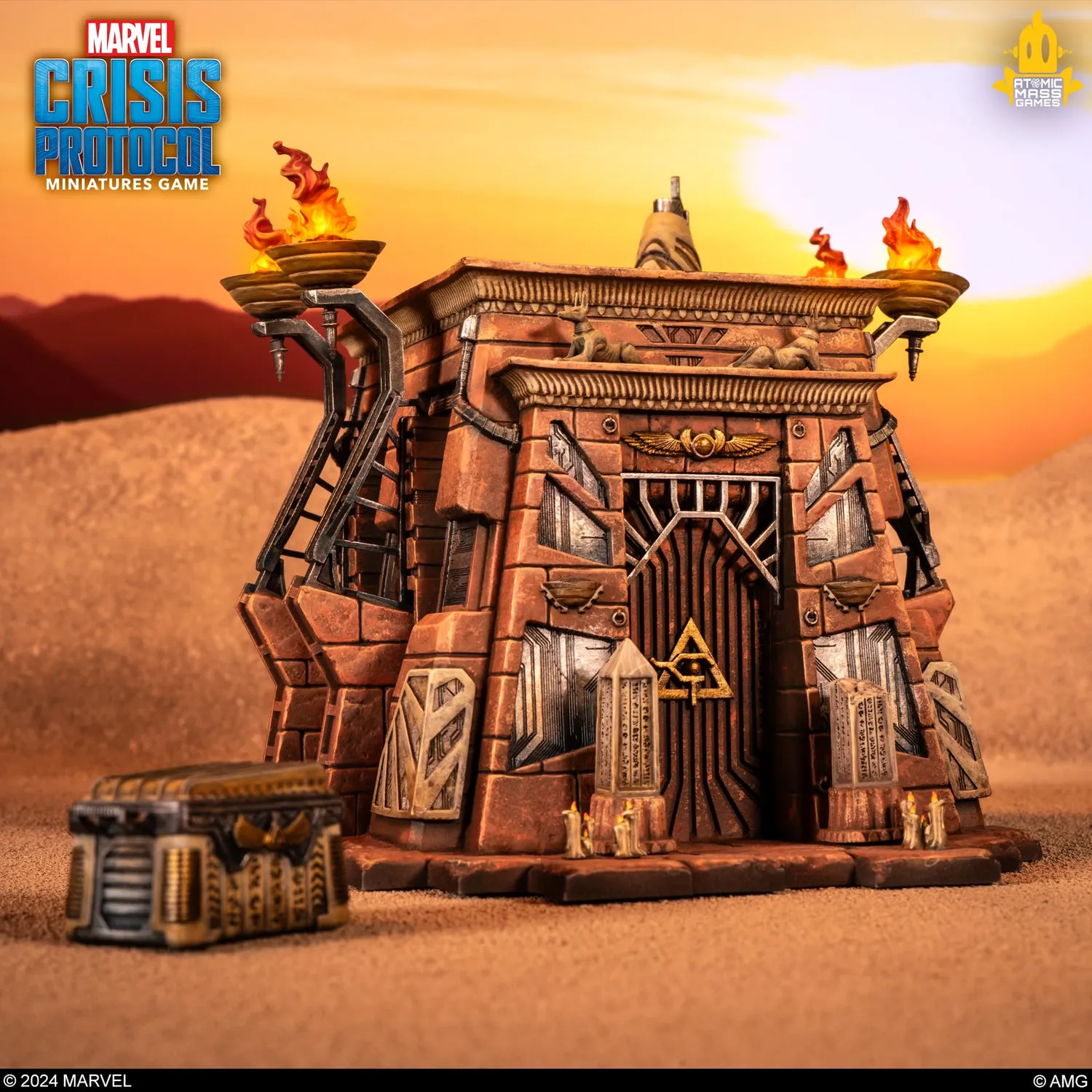 Asmodee Marvel: Crisis Protocol Shrine to En Sabah Nur Geländeset