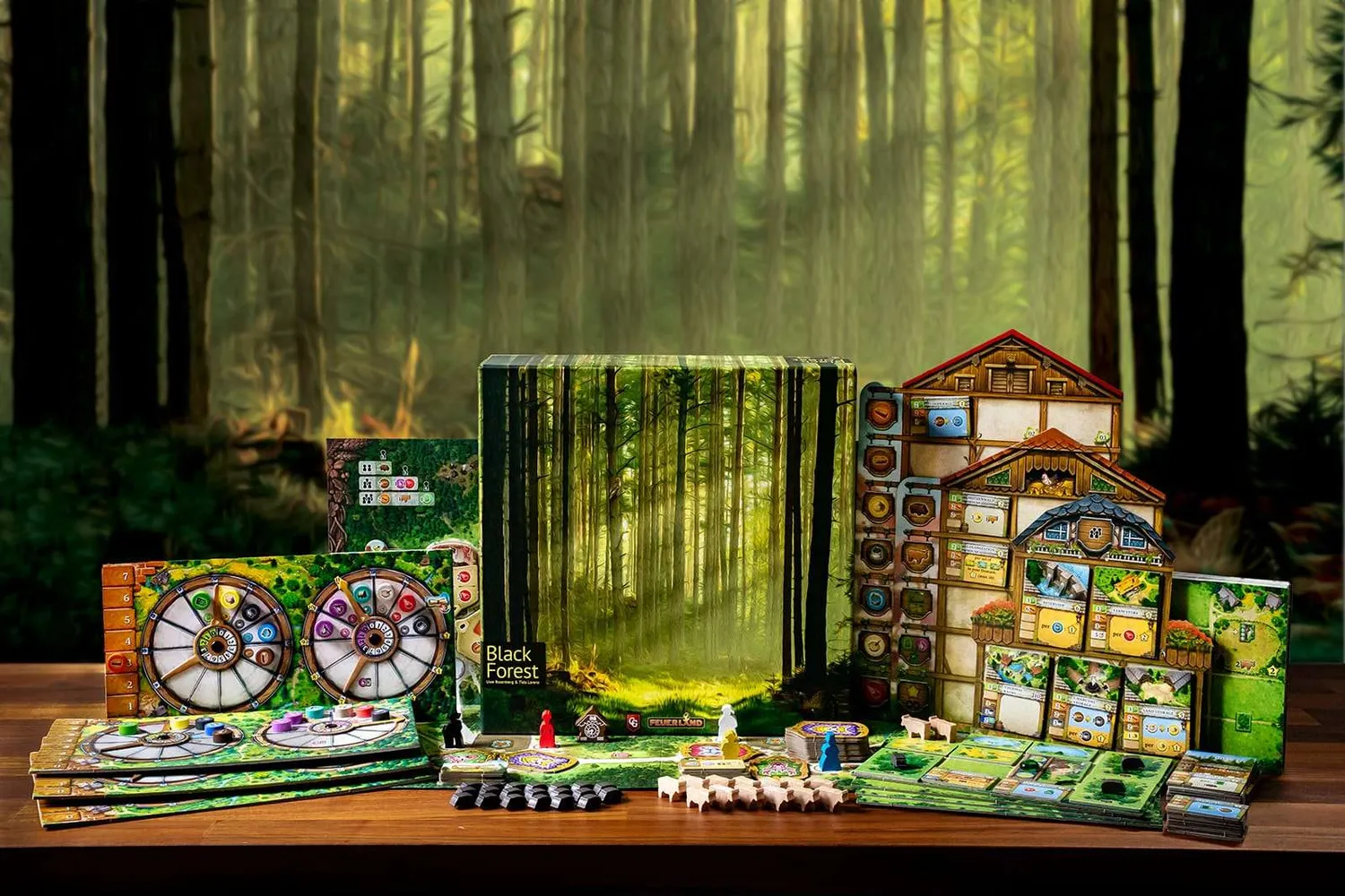 Capstone Games Black Forest Brettspiel Uwe Rosenberg