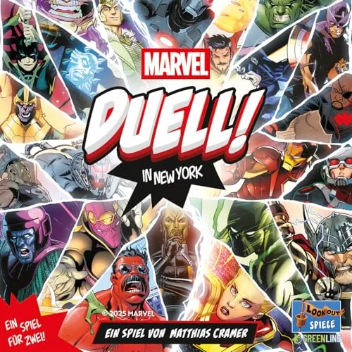 Asmodee Marvel Duell In New York Kartenspiel 2 Spieler