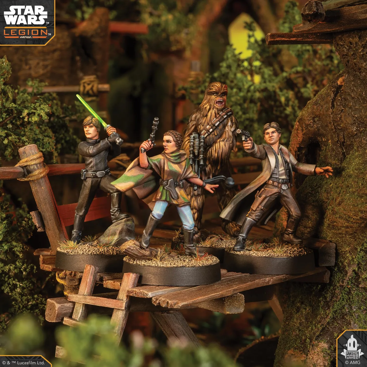 Asmodee Star Wars Legion Heroes of the Rebellion Erweiterung