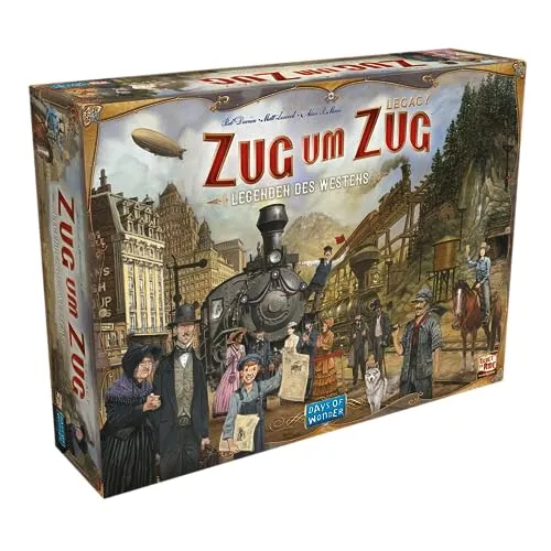 Days of Wonder Zug um Zug Legacy Legenden des Westens Spiel