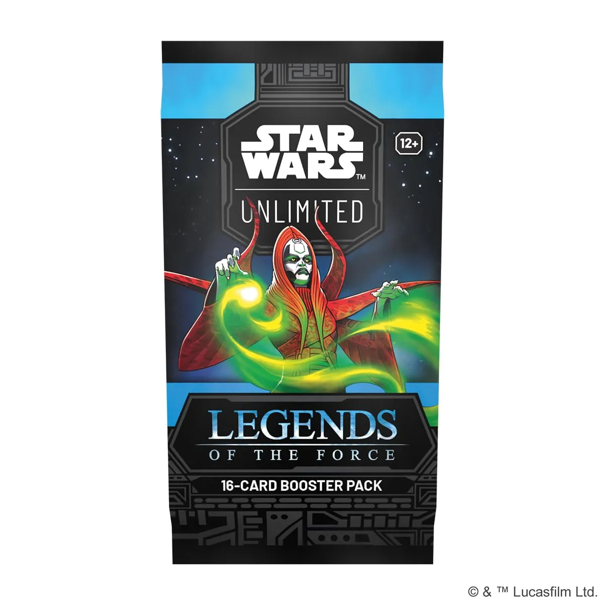 Asmodee Star Wars Unlimited Legends of the Force Booster 16 Karten Jedi Sith