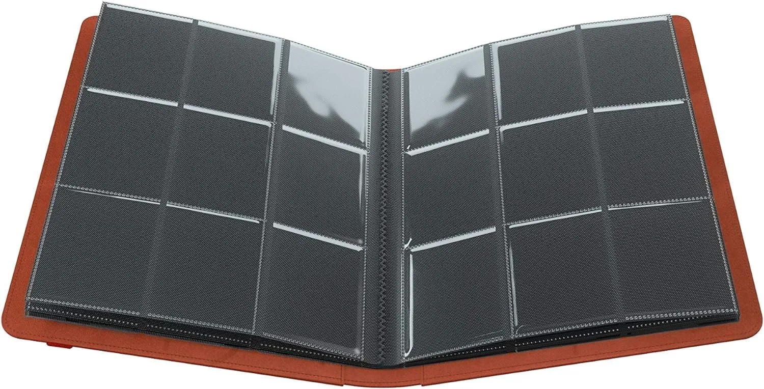 Gamegenic Prime Album 18-Pocket Sammelalbum Rot 360 Karten