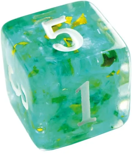 Gamegenic Candy-Like Mint RPG Würfelset 7-teilig Glitzer