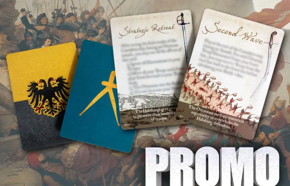 Capstone Games Siege of Vienna Tactics Promokarten