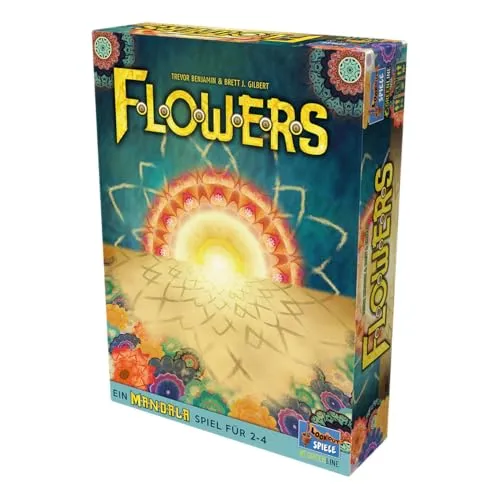 Lookout Flowers Ein Mandala Spiel Kartenspiel 2-4 Spieler Taktik