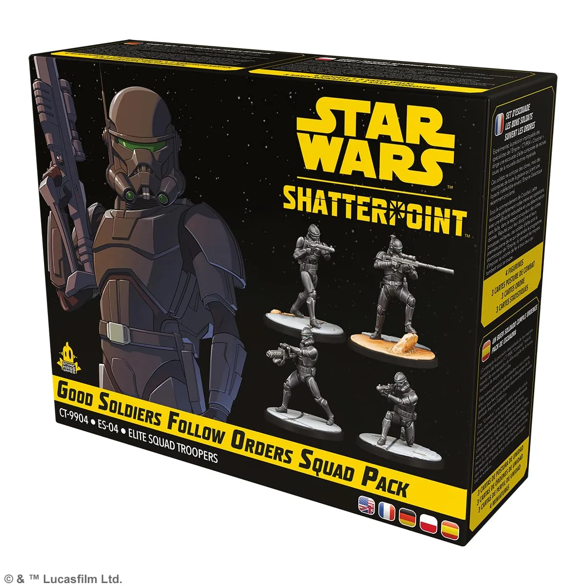 Asmodee Star Wars Shatterpoint Good Soldiers Follow Orders Squad Pack
