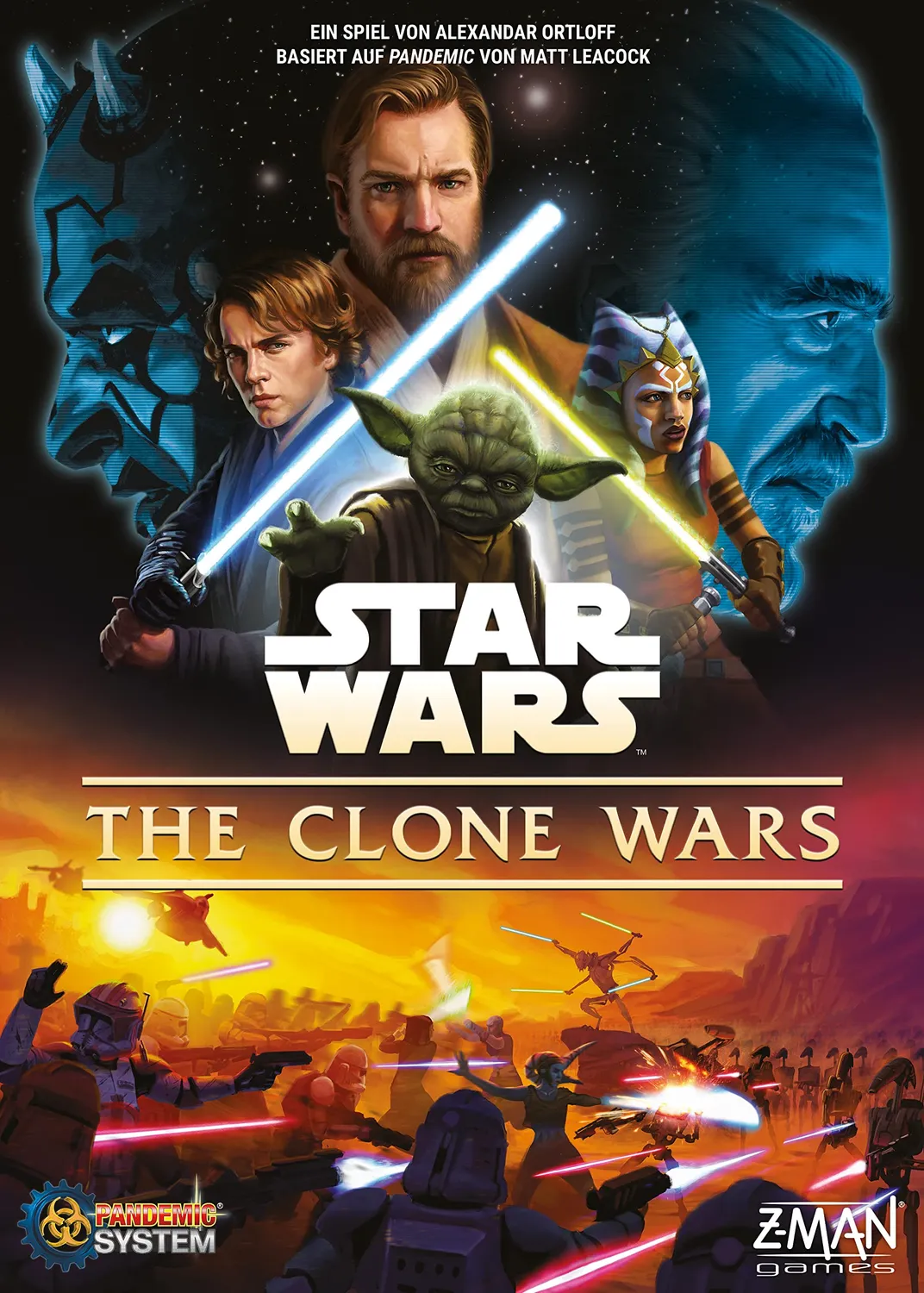ZMan Star Wars The Clone Wars Brettspiel Deutsch kooperativ