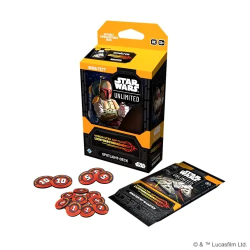 Star Wars Unlimited Boba Fett Spotlight-Deck Deutsch 50 Karten