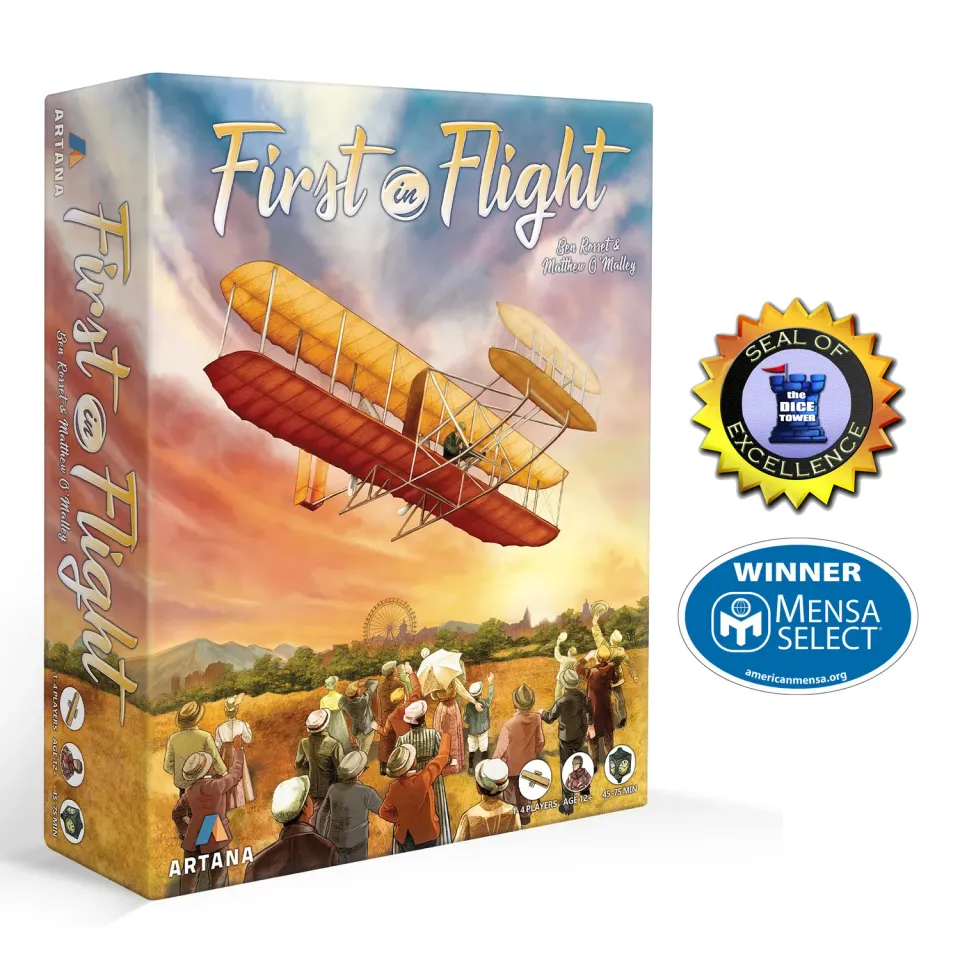 Genius Games First in Flight Brettspiel 1-4 Spieler