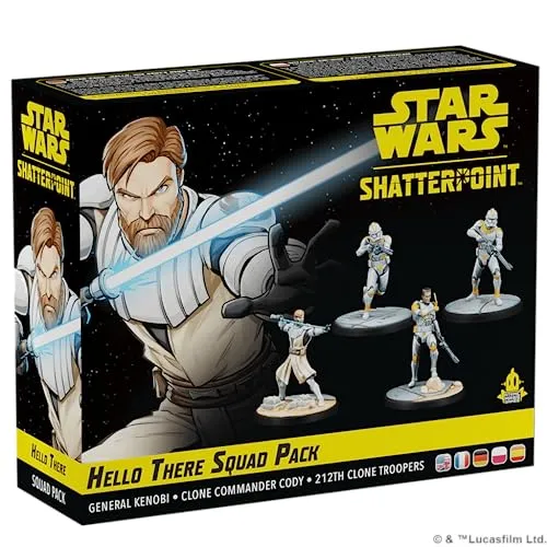 Asmodee Star Wars Shatterpoint Hello There Squad Pack Obi-Wan