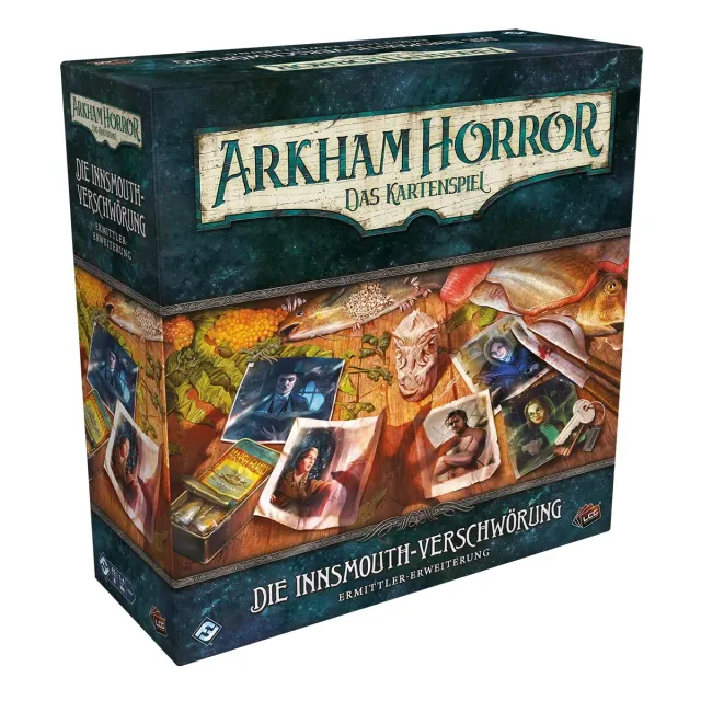 Arkham Horror Innsmouth-Ermittler Kartenspiel-Erweiterung Deutsch