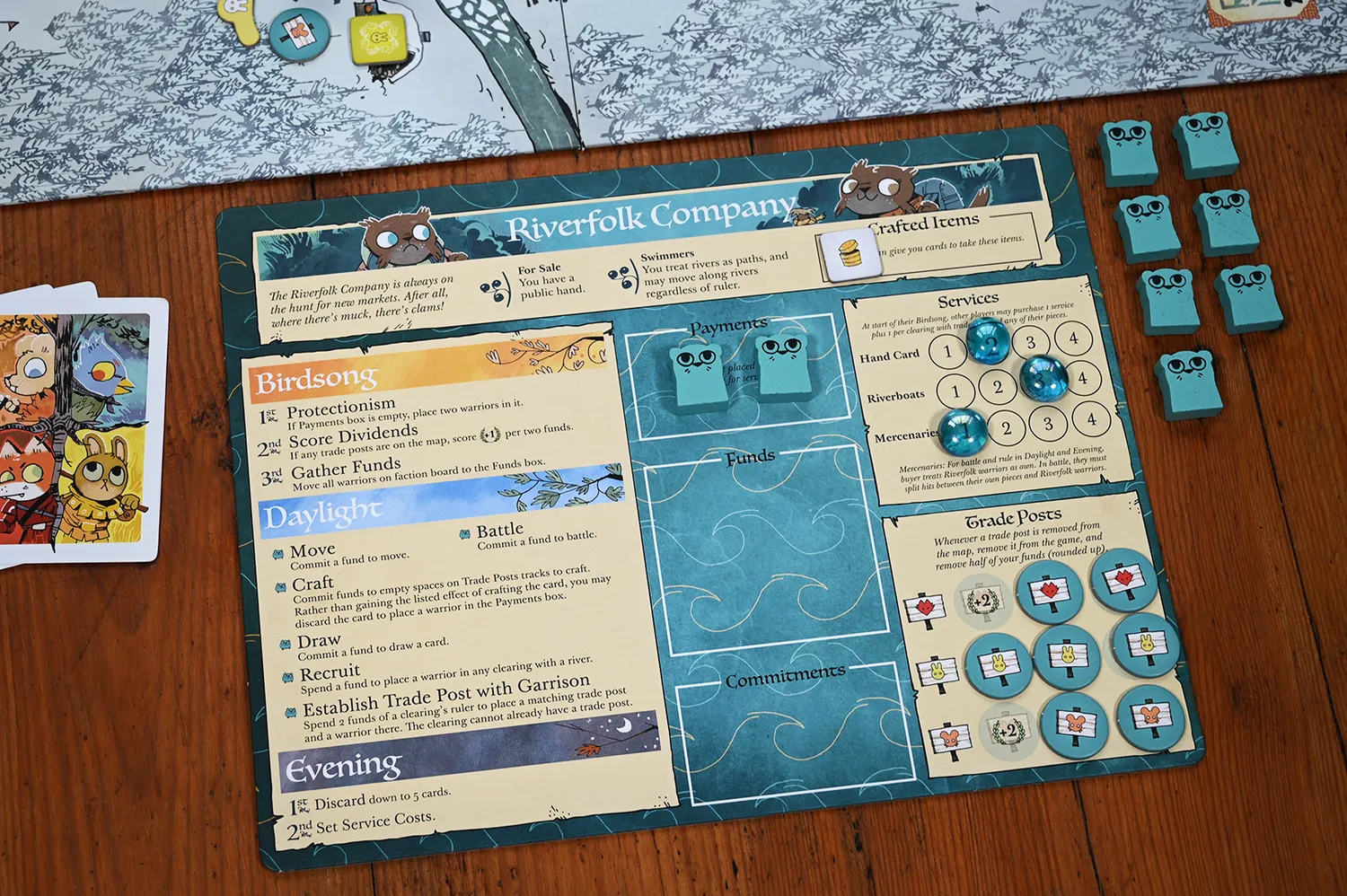 Leder Games Root Riverfolk Erweiterung 6 Spieler