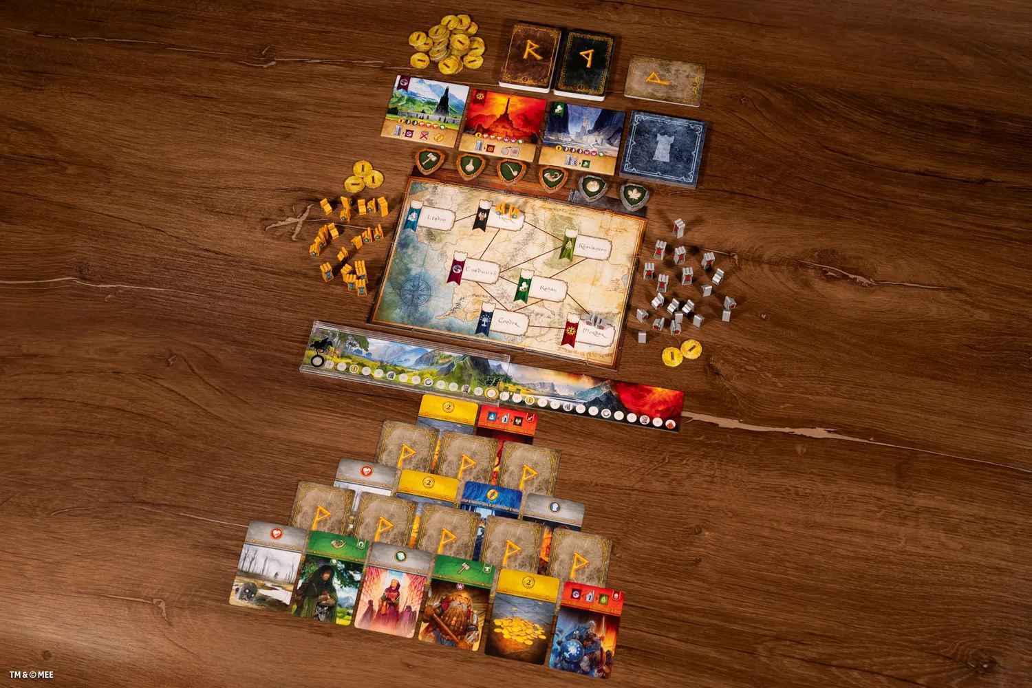 Herr der Ringe Duell um Mittelerde Grundspiel 2 Spieler