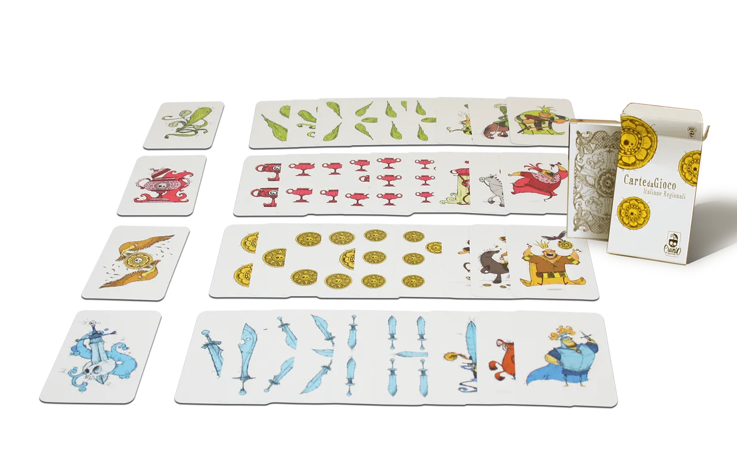Cranio Regionale Spielkarten Kartenspiel Italienisch