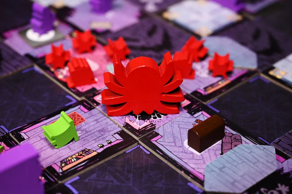 Leder Games Vast Mysterious Manor Holzmeeple Set