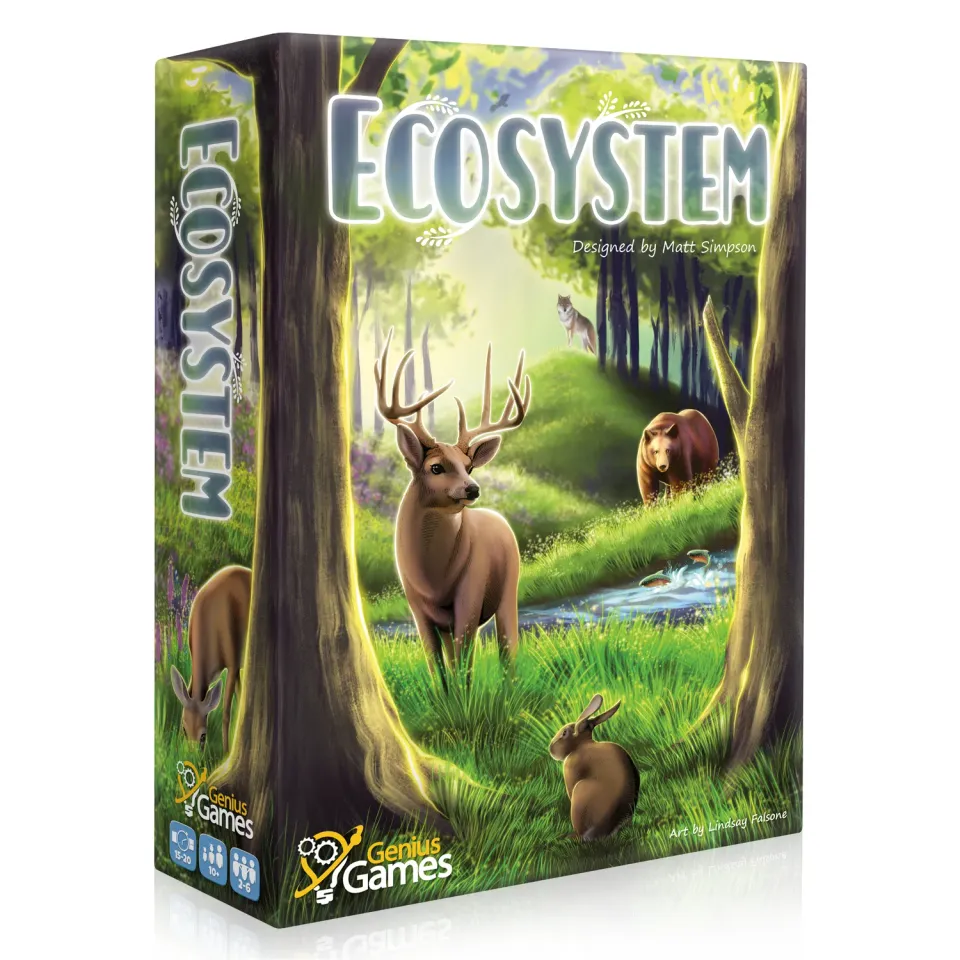 Genius Games Ecosystem Kartenspiel Biodiversität