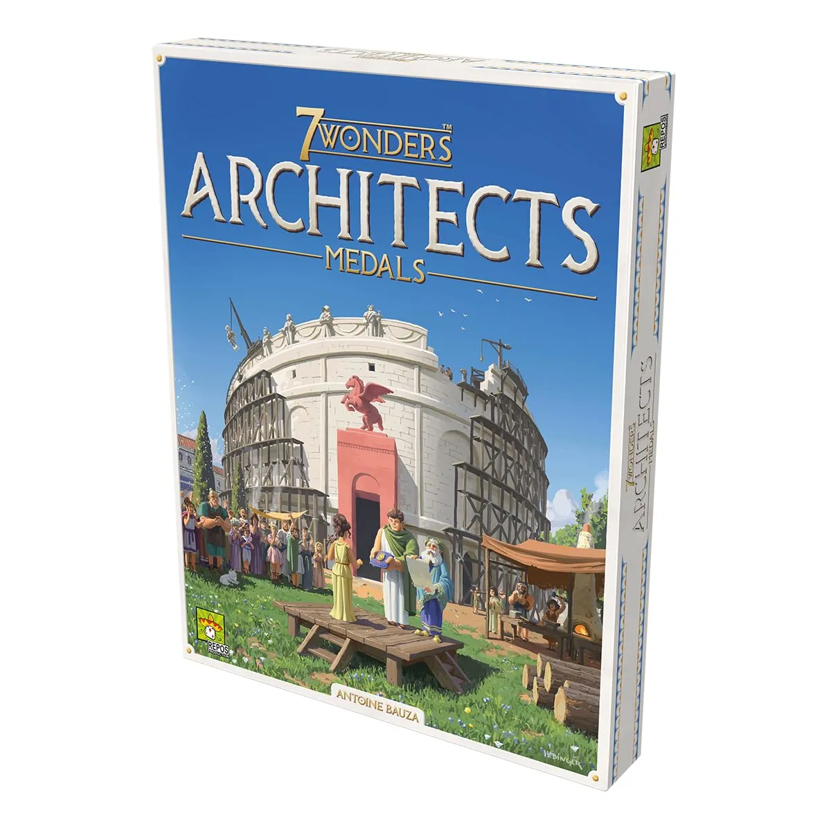 Asmodee 7 Wonders Architects Medals Erweiterung Deutsch