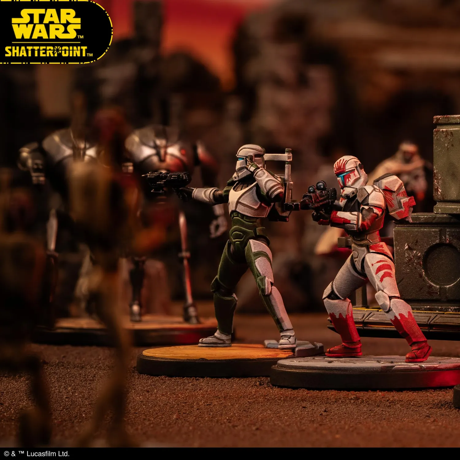 Star Wars Shatterpoint Delta Squad Form Up Squad Pack