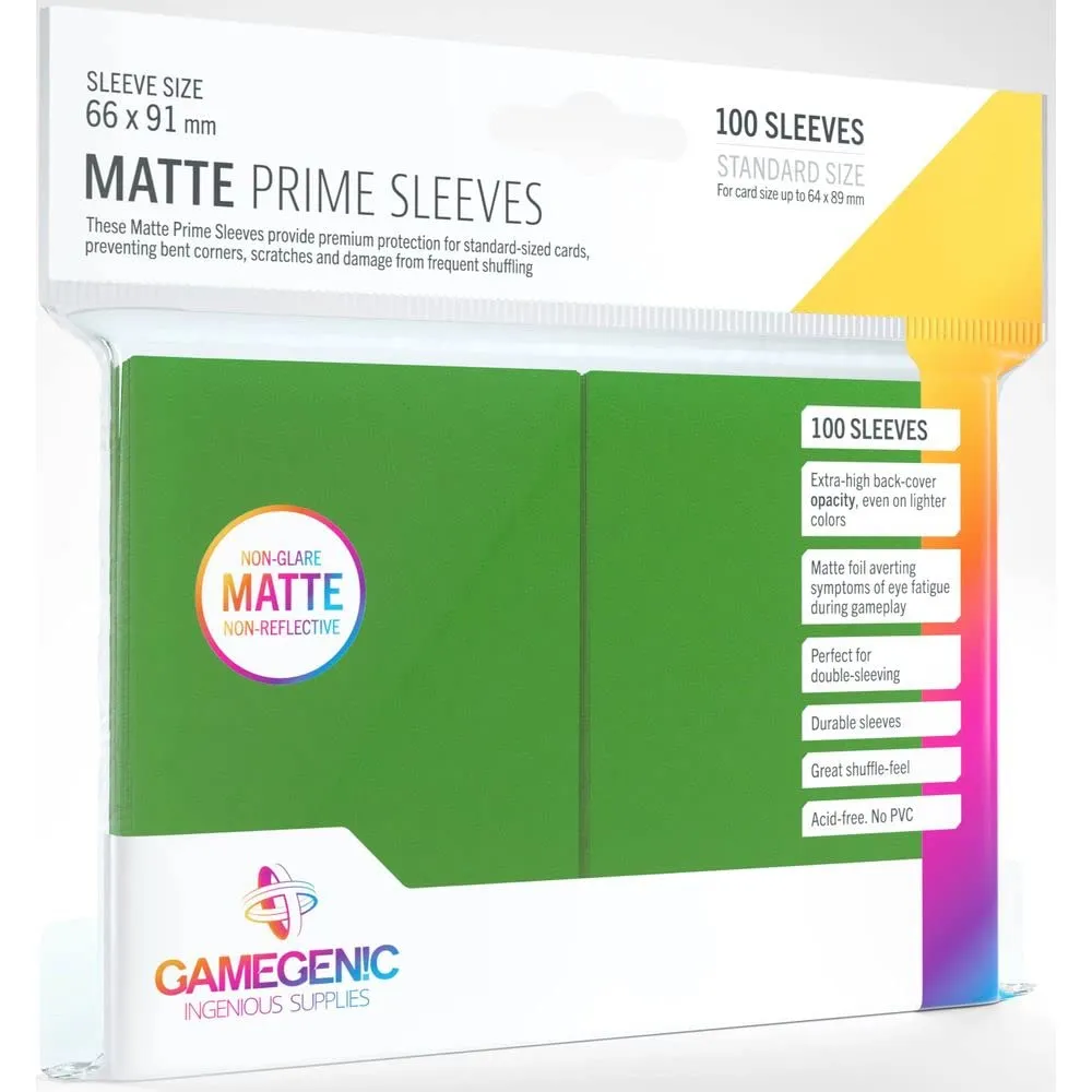 Gamegenic Matte Prime Kartenhüllen Pink 100 Stück matt