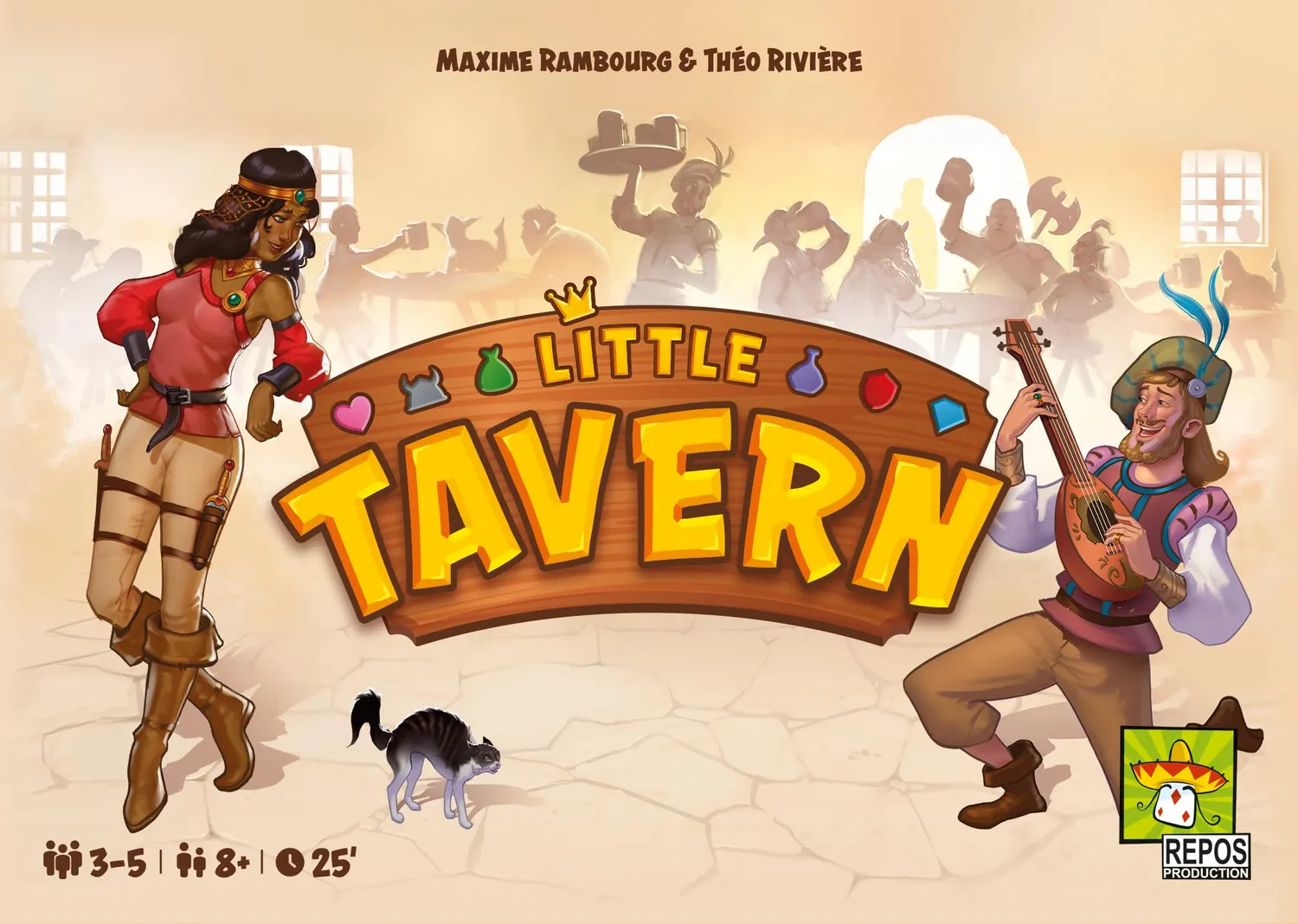 Repos Production Little Tavern Kartenspiel Deutsch Trinkgeld