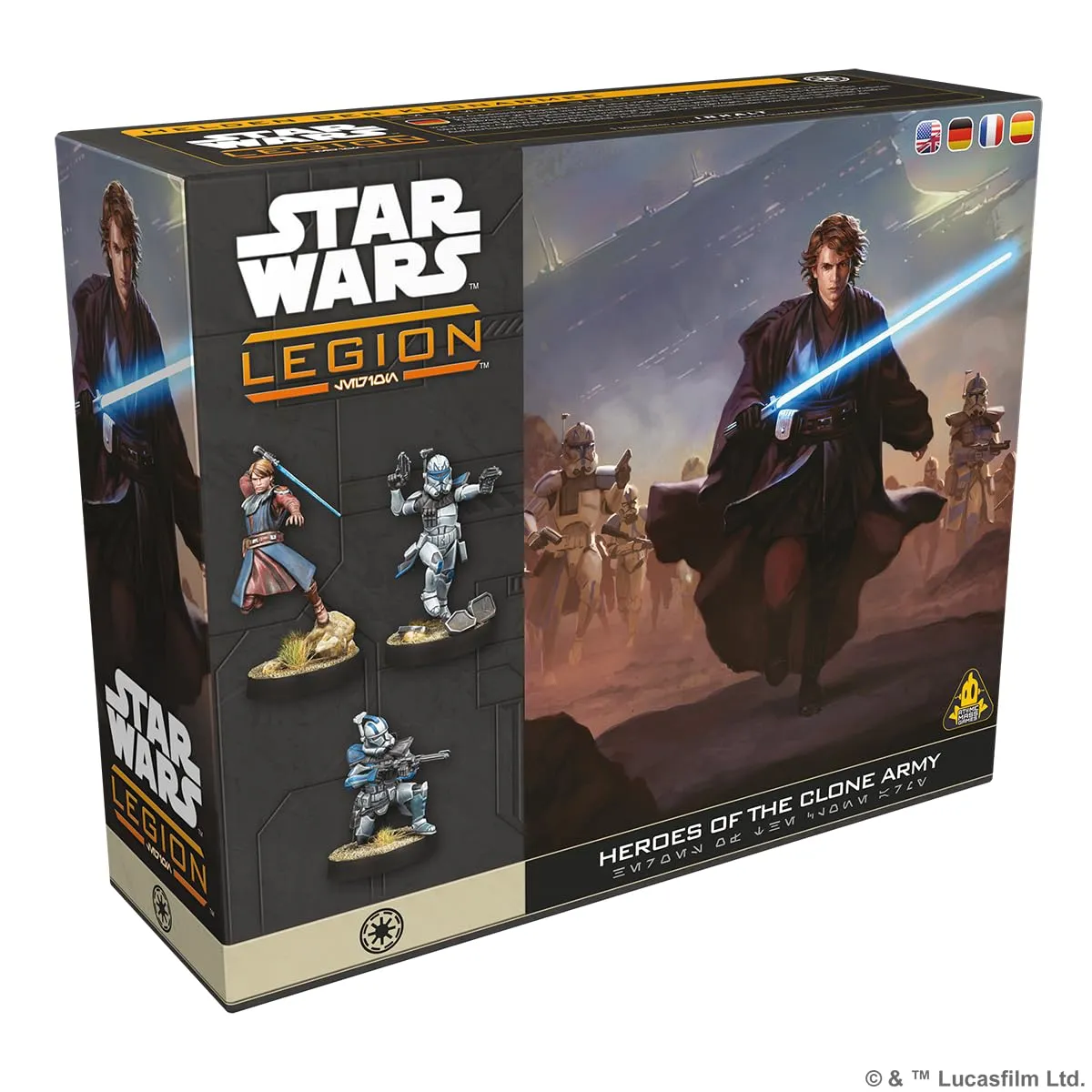 Star Wars Legion Helden der Klonarmee Erweiterung Tabletop Multilingual