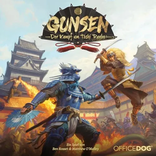 Asmodee Gunsen Kampf um Toshi Ranbo Kennerspiel Deutsch