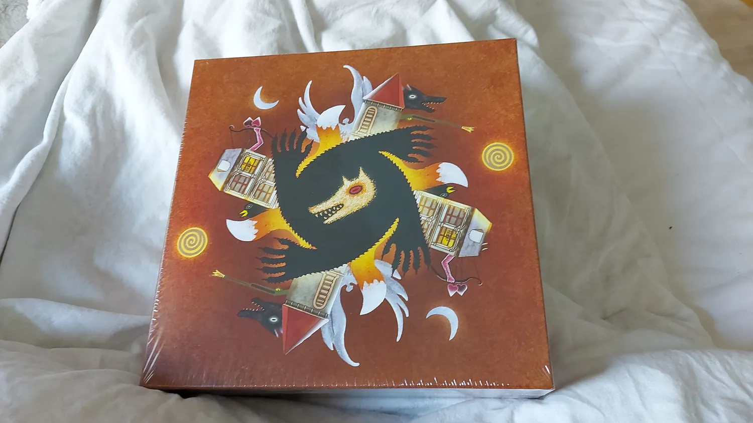 Asmodee Werwölfe von Düsterwald Der Pakt Partyspiel Box