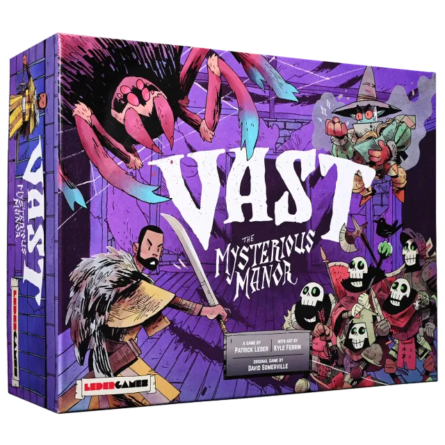 Leder Games Vast The Mysterious Manor Brettspiel asymmetrisch
