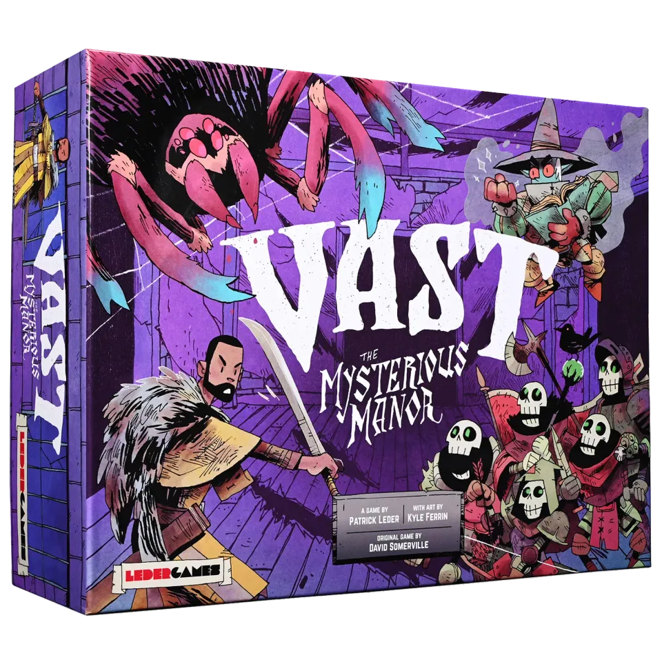 Leder Games Vast The Mysterious Manor Brettspiel asymmetrisch