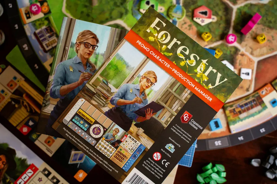 Capstone Games Forestry Production Manager Promo Charakter