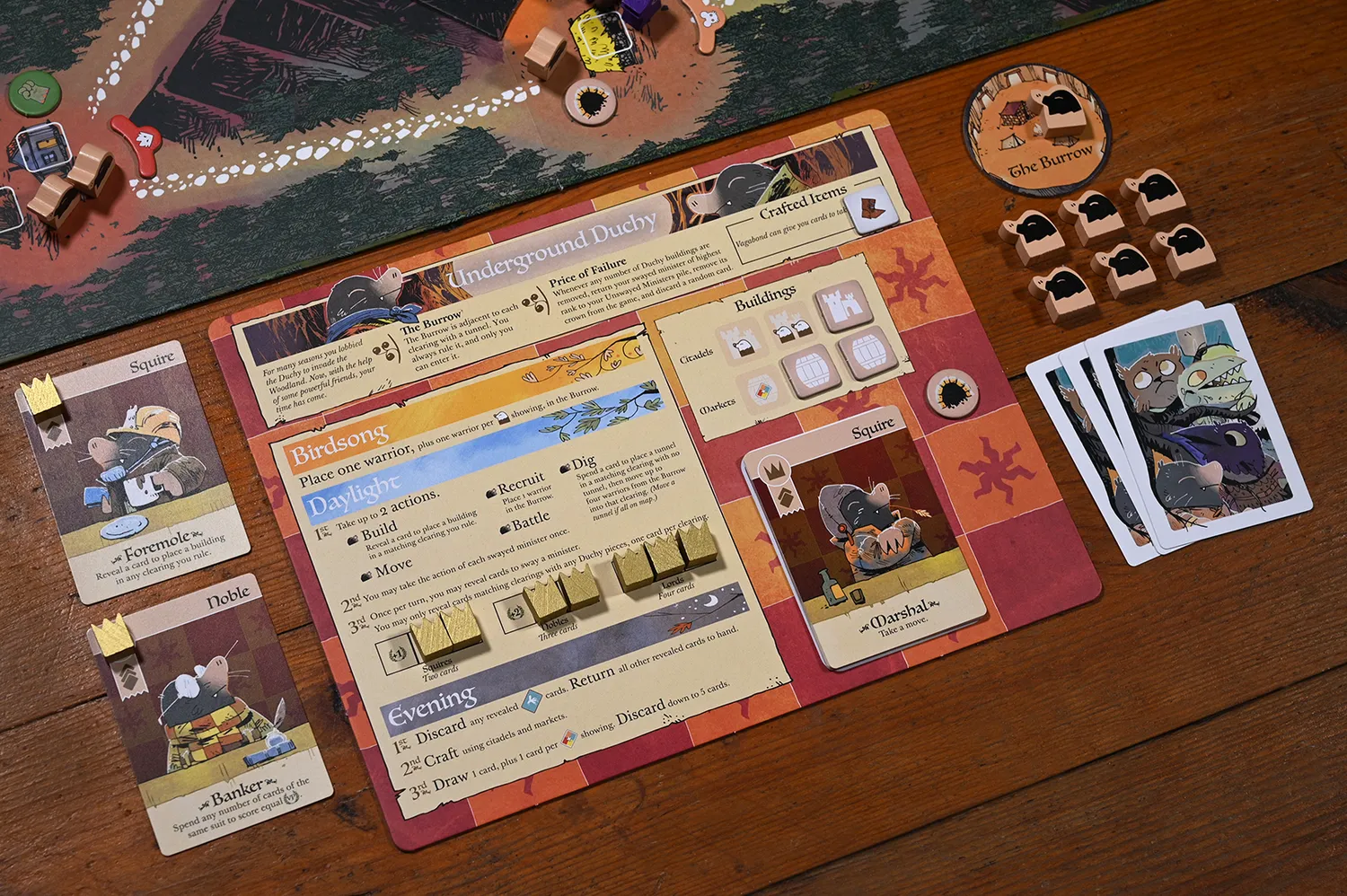 Leder Games Root Underworld Erweiterung Brettspiel Deutsch