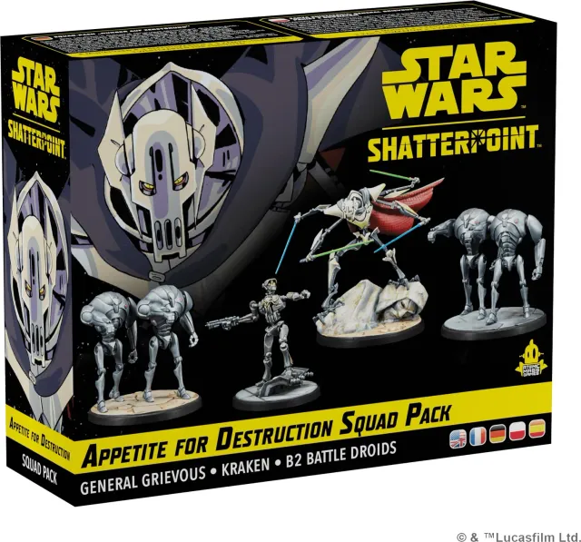 Asmodee Star Wars Shatterpoint Appetite for Destruction Squad Pack