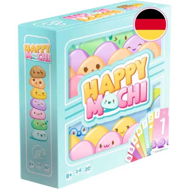 Asmodee Happy Mochi Kartenspiel Deutsch 2-6 Spieler