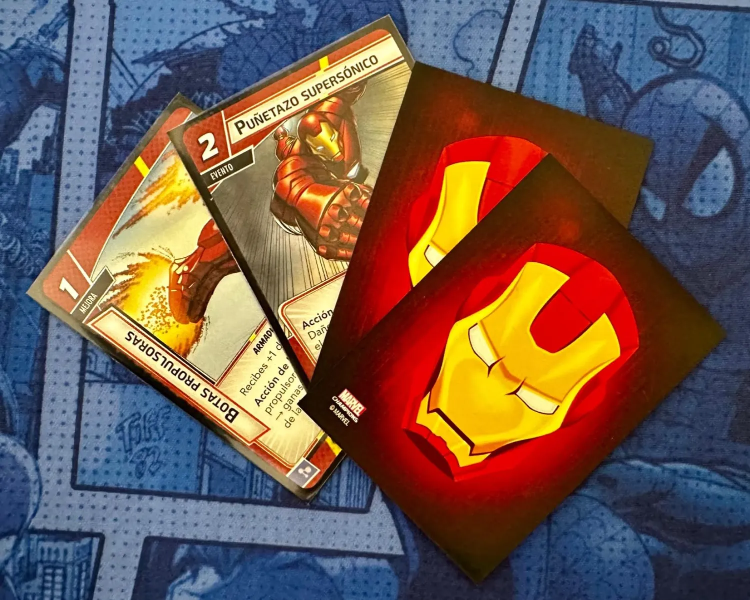 Gamegenic Marvel Champions Iron Man Kartenhüllen Grau 50+1 matt
